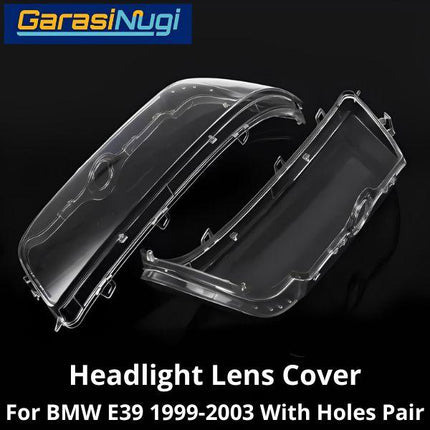 Mika Headlight For BMW E39 Lens Kaca Cover Lampu Depan 520 1999-2003