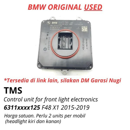 TMS DRL For BMW F48 Headlight Module Ballast Lampu 63117492089 X1