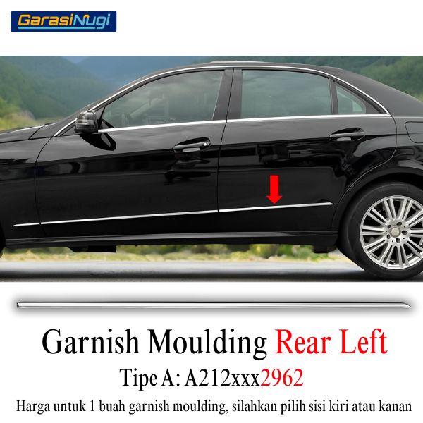 Chrome Stripe Mercy W212 Pre-FL Garnish Moulding E300
