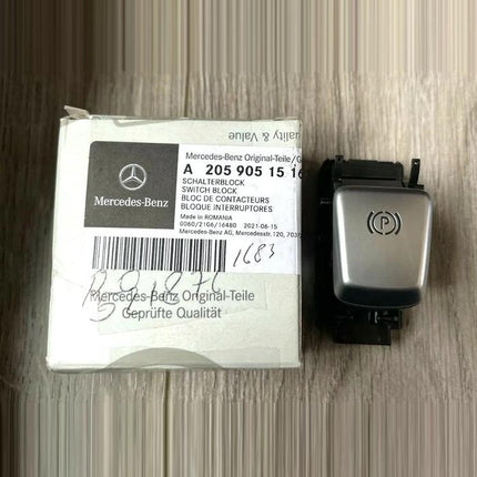 Parking Brake Switch Module Rem Tangan Mercedes W205 Mercy C200