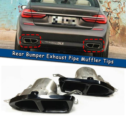 BMW G11 G12 Lip Bumper Belakang Trim LCI Facelift 7 Series 735 740
