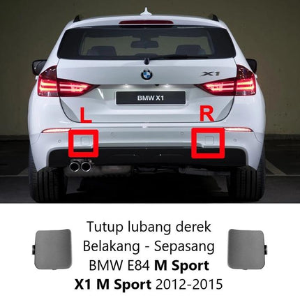 Lubang Towing Bumper Tow Derek Cover BMW E84 X1 M Sport 2009-2015