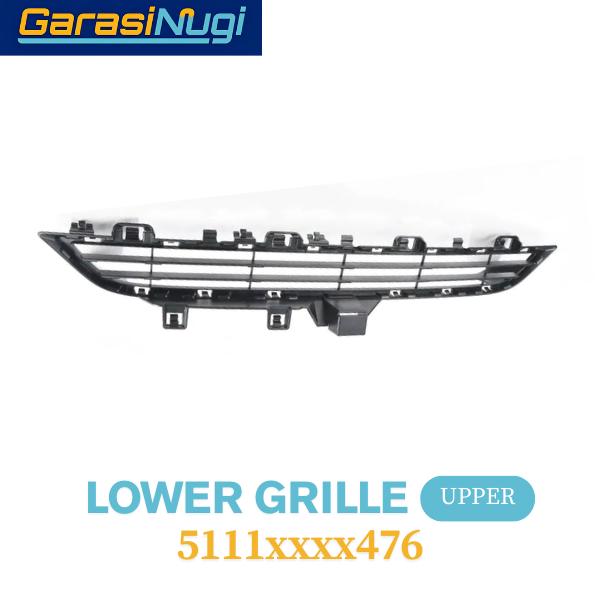 Lower Grille For BMW F15 Grill Cover Bumper Bawah X5