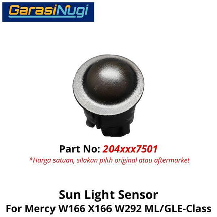 Mercy W166 X166 W292 Sun Light Sensor Radar Cahaya Matahari ML GLE