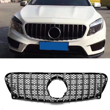 Mercedes X156 W156 Mercy GLA Class Grille Hidung Chrome Diamond GTR