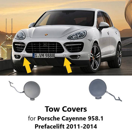 Lubang Towing Porsche Cayenne 958.1 Bumper Tow Derek Cover S GTS Turbo