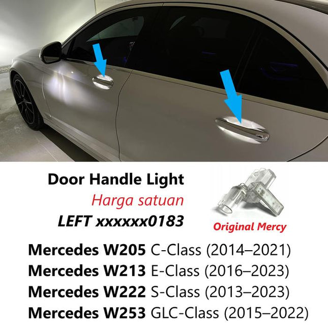 Door Handle Light Mercedes W205 W213 W253 W222 Lampu Pintu C200 E300