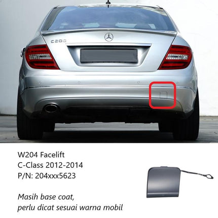 Lubang Towing Bumper Tow Derek Cover Mercy W204 Mercedes C200 AMG