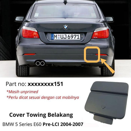 Cover Lubang Towing For BMW E60 Bumper Tow Tutup Derek 520 523 51117111787