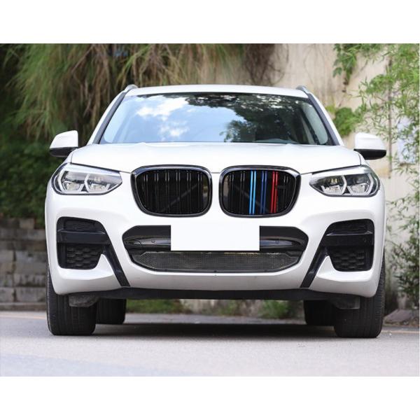 BMW Kidney Grille Hidung Kap Double Diamond Slat M Color G05 G06 X5 X6