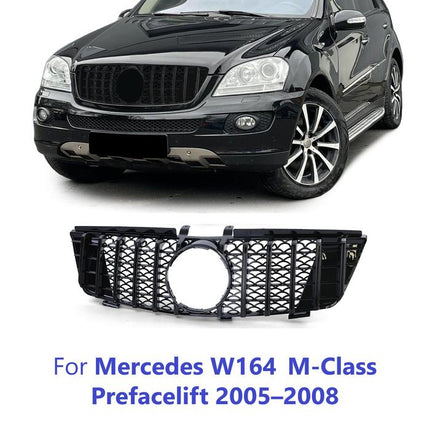 PreFL Grille Mercedes W164 Hidung Diamond GTR Mercy ML M 2005-2008