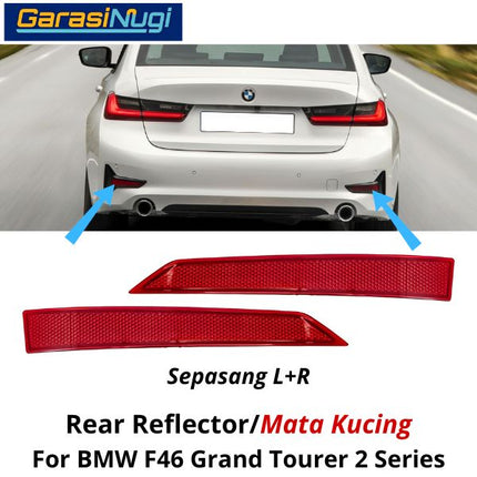 Reflector For BMW G20 Pre-LCI Mata Kucing Trim Rear Belakang 320