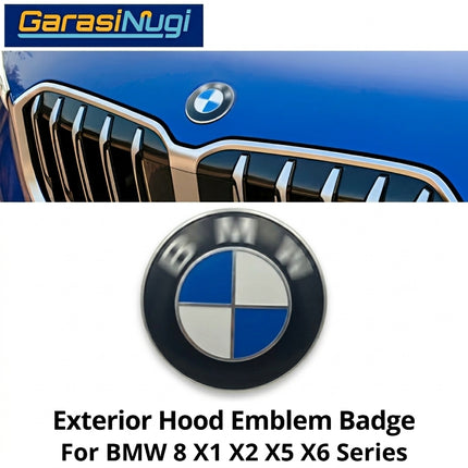 Emblem Roundel For F48 U11 F15 F16 BMW Badge Hood Logo Bagasi dan Kap mesin 51147376339