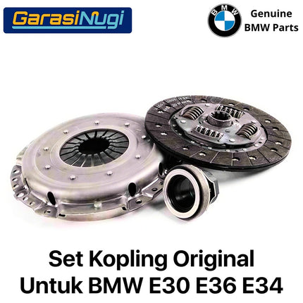 Kopling Set BMW E36 E30 E34 Clutch Kit Original 215mm 21211223570 320