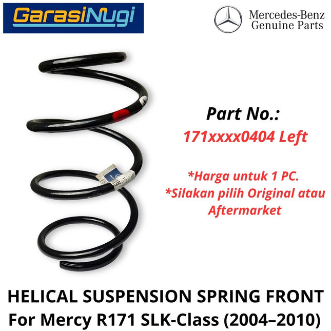 Helical Suspension Mercy R171 Coil Spring Per Suspensi Depan Mercedes SLK