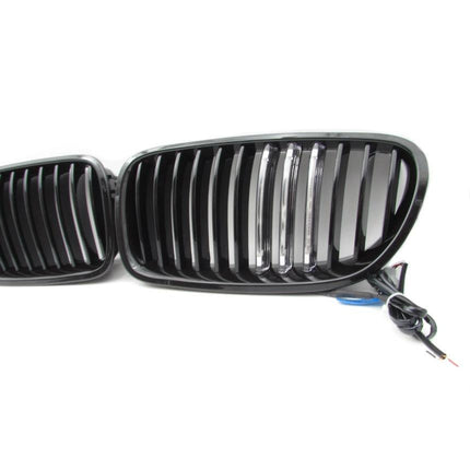 BMW LED M Color Kidney Grille Hidung Kap Matte Glossy F10 520i 523i