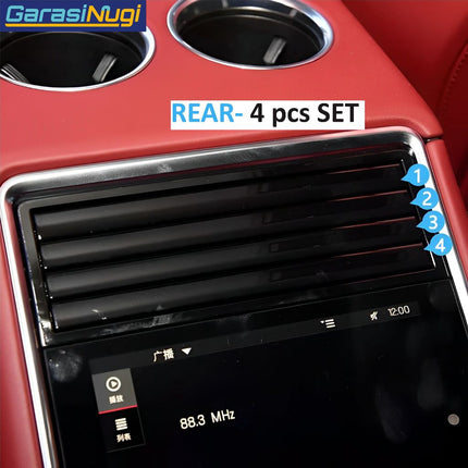 AC Vent Grille Porsche Panamera 971 Kisi Grill Middle Front Rear Tengah Depan Belakang