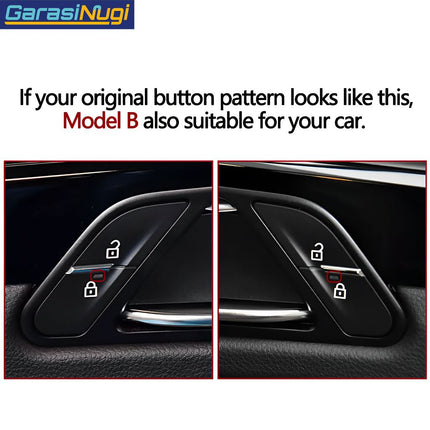 Door Lock Porsche Macan 95B Switch Tombol Kunci Pintu Assembly