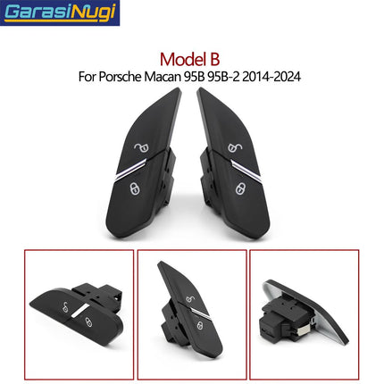Door Lock Porsche Macan 95B Switch Tombol Kunci Pintu Assembly