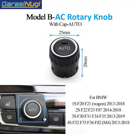 Rotary Audio AC BMW F30 F20 F34 Volume Tombol Putaran 316 116 320 M4
