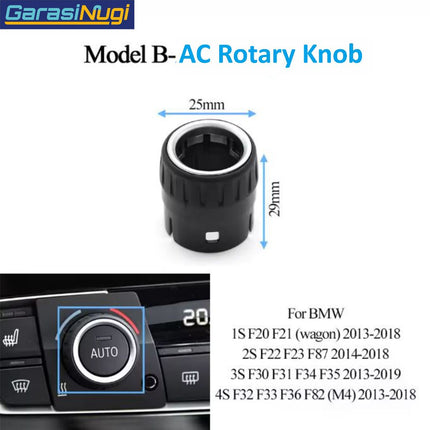 Rotary Audio AC BMW F30 F20 F34 Volume Tombol Putaran 316 116 320 M4