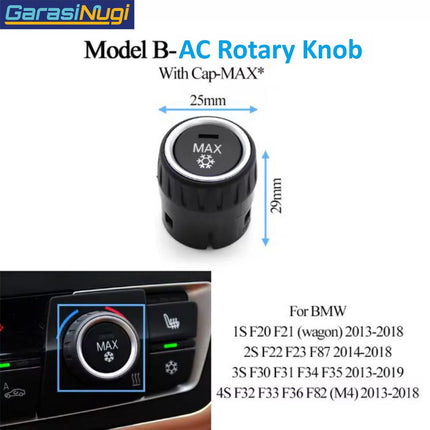 Rotary Audio AC BMW F30 F20 F34 Volume Tombol Putaran 316 116 320 M4