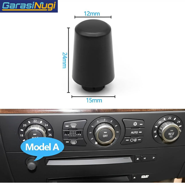 Rotary Radio For BMW E60 Volume Button Knob Tombol Putaran 523