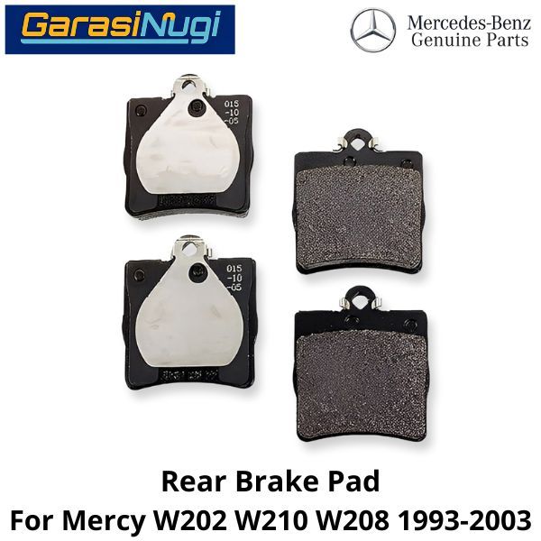 Rear Brake Pads Mercy W202 W210 W208 Kampas Rem 0044209120 Belakang C180 E230 CLK