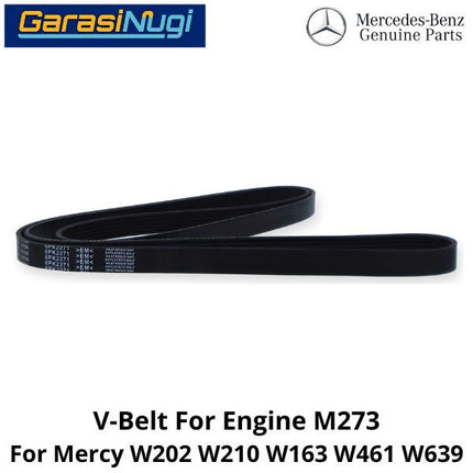 Fan Belt Mercy W202 W210 W163 W461 W639 V-Belt Tali Kipas 0149970492 Mercedes C200 G300