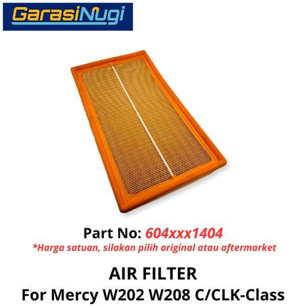 Air Filter Mercy W202 W208 Intake Udara Mesin Mercedes 6040941404 C180 CLK