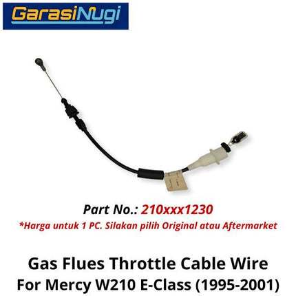 Gas Flues Mercy W210 Throttle Cable Wire Kabel Kawat Tarikan Gas Pedal Mercedes E320