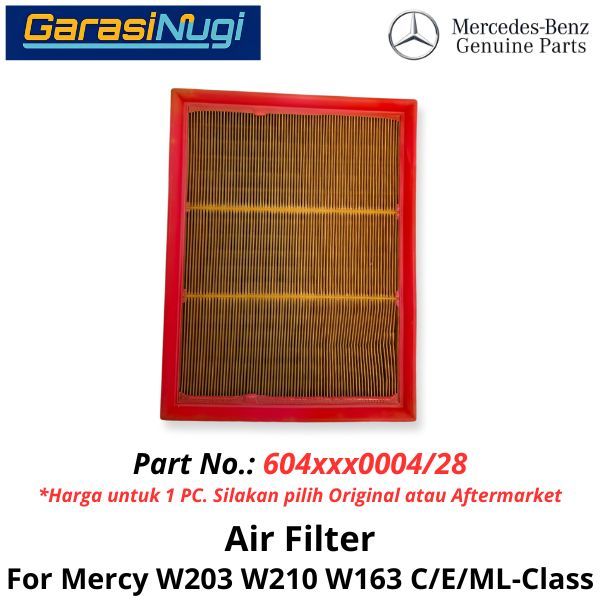 Air Filter Mercy W207 Saringan Udara Mesin 6040940004 Mercedes E250 E350