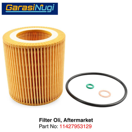 Oil Filter For BMW E90 F30 E60 F10 Saringan Oli Mesin Bensin N20 N26 N52 N54 N55