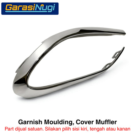 Mercedes W118 C118 X118 Garnish Moulding Bemper Belakang Rear Bumper CLA