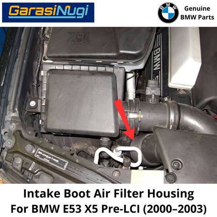 Engine Air Intake For BMW E53 Pre-LCI Housing Selang Saluran Masuk Udara X5 2000-2003