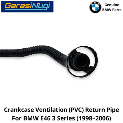 Crankcase Ventilation For BMW E46 PVC Return Hose Selang Ventilasi Bak Mesin 320 1998-2006