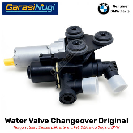 Water Valve Changeover BMW E90 Kran Pengubah Katup Heater AC Original 64126951813