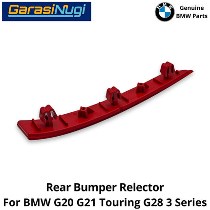 Rear Bumper For BMW G20 G21 G28 Reflector Mata Kucing Bemper Belakang 318 320 330 2018-2022