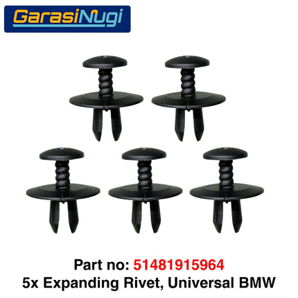 Expanding Rivet BMW 51481915964 Sekrup Klip Pengunci Baut Body