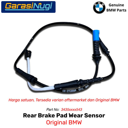 Rear Brake Pad For BMW G02 F98 Wear Sensor Kabel Indikator Keausan Kampas Rem Belakang X4
