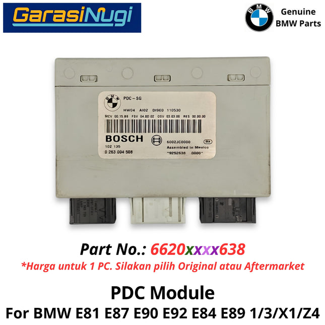 Parking Distance For BMW E87 E90 E84 E89 Control Module PDC Modul Kontrol Jarak Parkir 120 320 X1 Z4