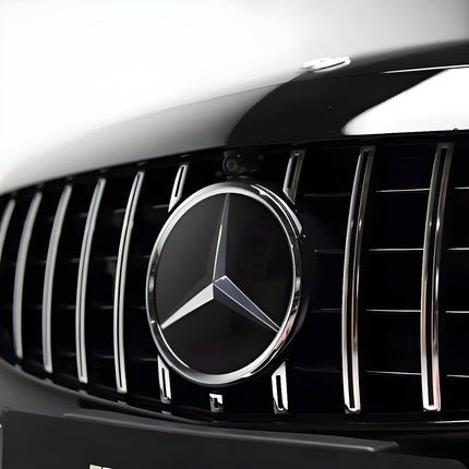 Mercedes W463 W204 W207 W245 Emblem Logo Mercy Grille Mirror Glass Front