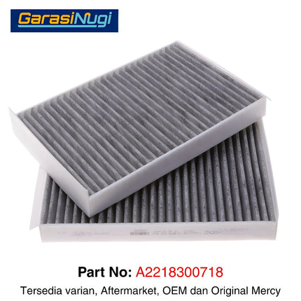 Filter Cabin For Mercedes W221 C216 Saringan Udara AC Kabin A2218300718 S300 CL500