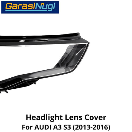 Mika Headlight AUDI A3 S3 (8V) Pre-Facelift Lens Kaca Cover Lampu Depan (2013-2016)