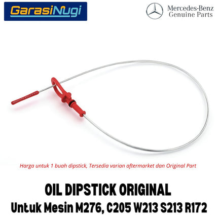 Oil Dipstick For Mercedes W212 W213 W221 Tongkat Pengukur Oli Mesin M276 Original E300 S350