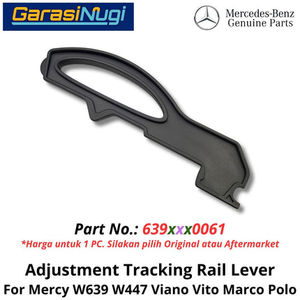 Seat Adjustment Mercy W639 W447 Tracking Lever Rel Pengatur Posisi Jok Mercedes Vito Viano Marco Polo (2003-2026)