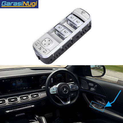 Master Power Window For Mercedes W167 W463 Switch Tombol Kunci Pintu GLE GLS G AMG