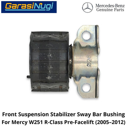 Front Suspension Mercy W251 Stabilizer Sway Bar Bushing Karet Penstabil Suspensi Depan Mercedes R350