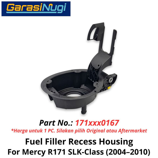 Fuel Filler Mercy R171 Recess Tank Cover Tangki Bahan Bakar BBM Mercedes SLK 2004-2010