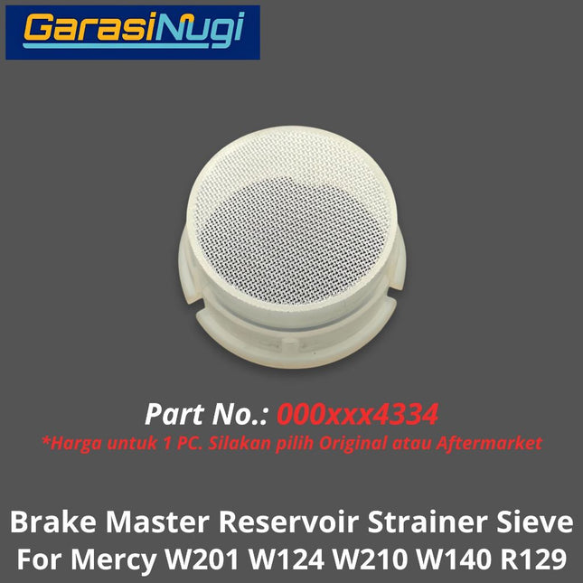 Brake Master Mercy W201 W210 W140 R129 Reservoir Strainer Sieve Saringan Tangki Minyak Rem Mercedes 190 E200 SL
